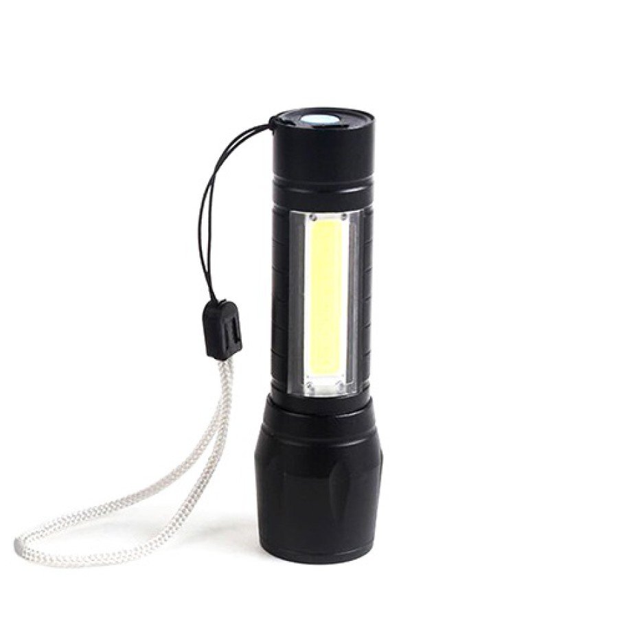 Watton / WT-030 - MINI VERY POWERFUL RECHARGEABLE FLASHLIGHT (XPE+ COB LED)