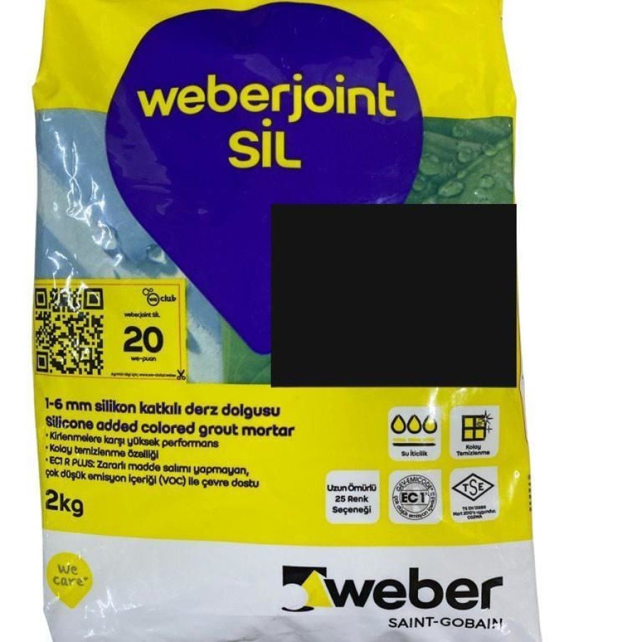 Weber Joint Sil 413 Black Joint Filler 2 Kg Weber Joint Sil 413 Black Joint Filler 2 Kg
