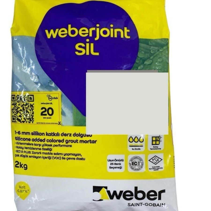 Weber Joint Sil 437 Light Gray Joint Filler 2 Kg Weber Joint Sil 437 Light Gray Joint Filler 2 Kg