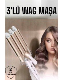 Wag Tongs Heat Adjustable Curling Iron with Negative Ion Technology