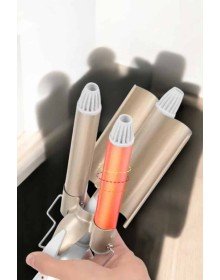 Wag Tongs Heat Adjustable Curling Iron with Negative Ion Technology
