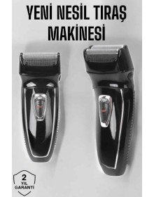 Rechargeable Stainless Steel Blade and Wireless Hair and Beard Shaver