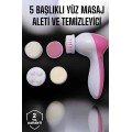 Deep Skin Care with 5-Function Wireless Facial Cleansing Device