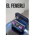 Wireless Bluetooth Headset with Digital Display Long Battery Life