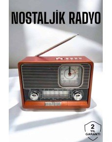 Nostalgic Looking Radio with USB Port and Bluetooth Connection