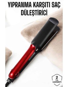 Hair Straightener High Heat Adjustable Ceramic Coating