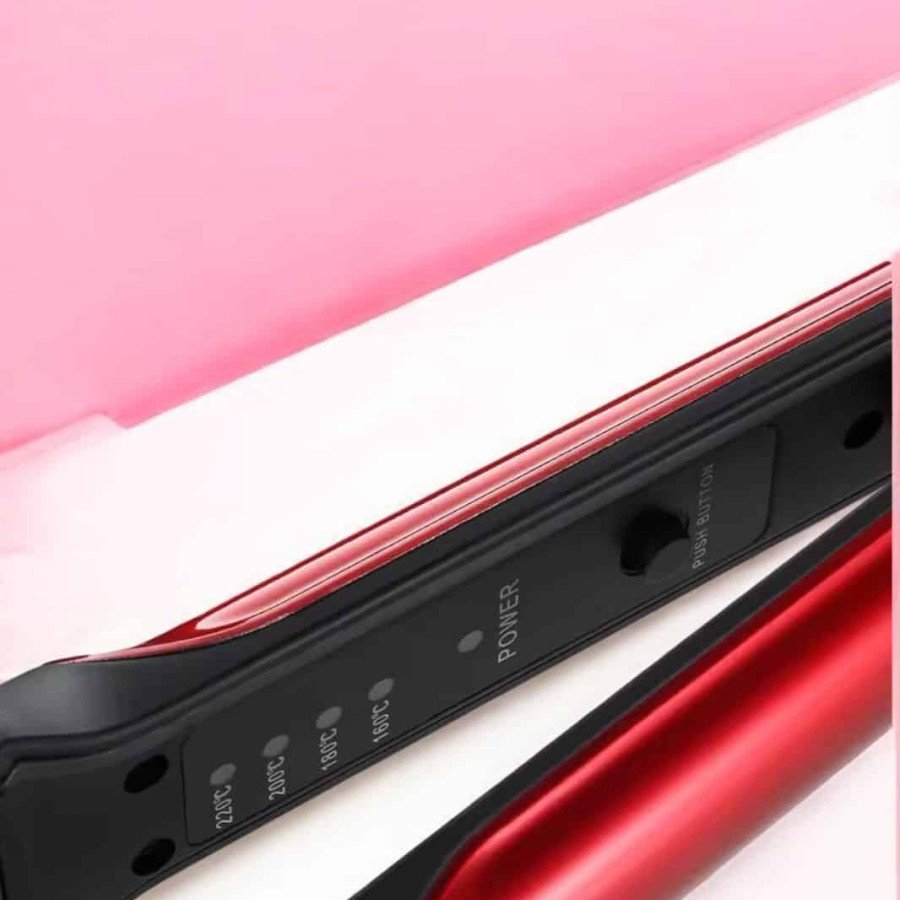 Hair Straightener High Heat Adjustable Ceramic Coating