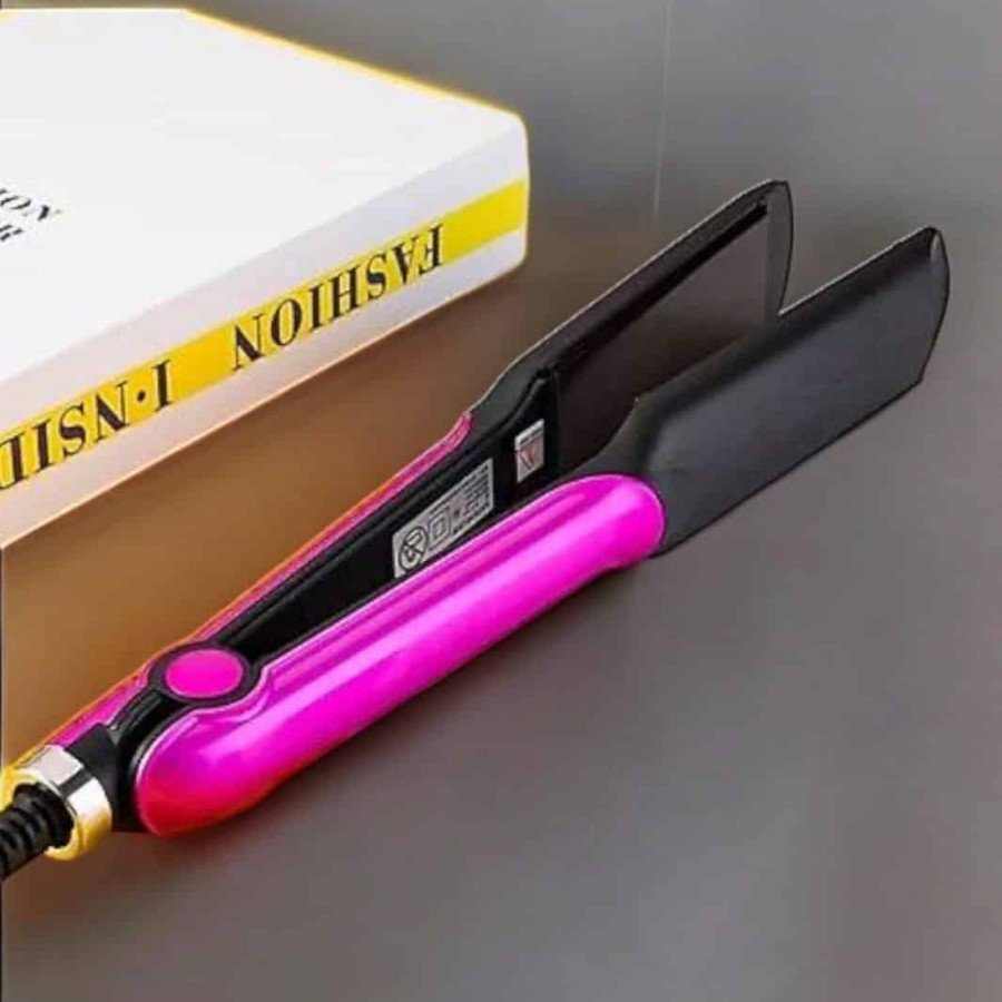 Ceramic Coated Heat Adjustable Anti-Fragment Hair Straightener