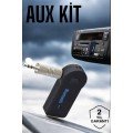 Aux Car Bluetooth Wireless Vehicle Connection Kit Compatible with All Vehicles