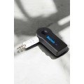 Wireless Bluetooth Aux Car Kit Black with Memory Card