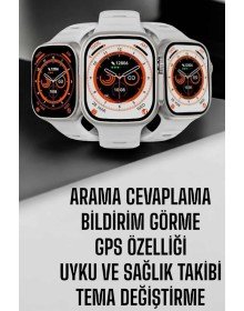 Smart Watch with New Generation GPS and Pedometer Features that Can Measure Heart Rate