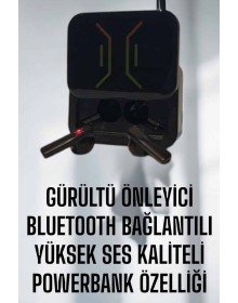 Bluetooth Headset with Powerbank High Sound Quality Wireless