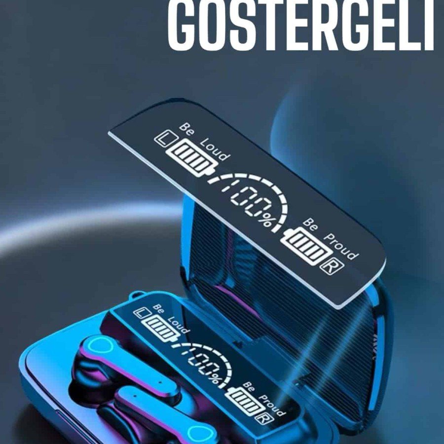 Bluetooth Headset Wireless with Digital Display Long Battery Life