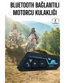 Intercom Intercom Helmet Headset Bt22 Bluetooth Motorcycle Headset 5.0 Bluetooth