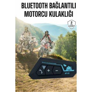 Intercom Intercom Helmet Headset Bt22 Bluetooth Motorcycle Headset 5.0 Bluetooth