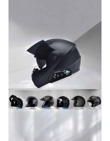 Helmet Headset Motorcycle Intercom Intercom Listening Waterproof with Speech Feature