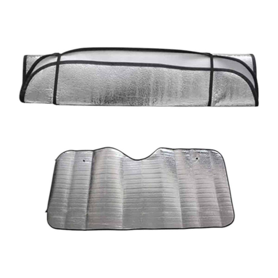 Car Sunshade Heat Preventive Compatible for All Vehicles Against UV Rays