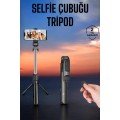 Tripod Wireless Bluetooth Connected Selfie Stick 360 Degree Rotatable