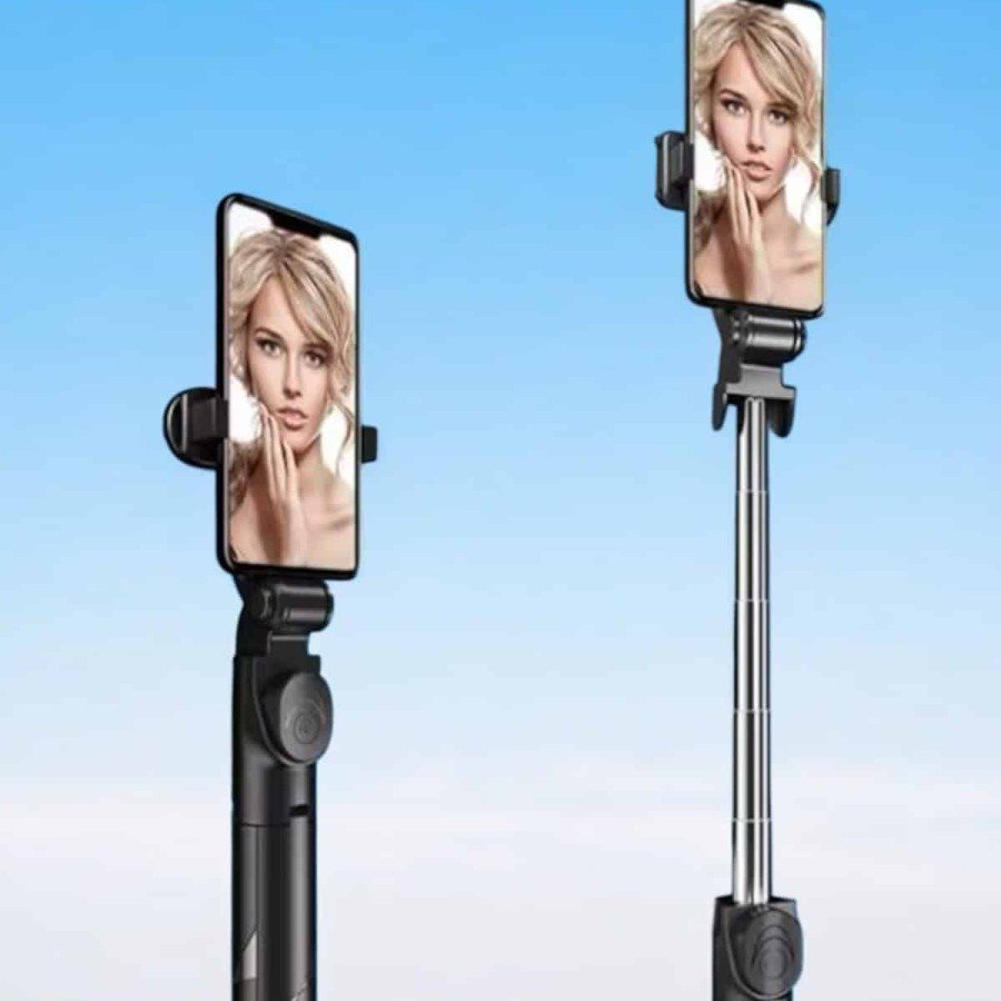 Tripod Wireless Bluetooth Connected Selfie Stick 360 Degree Rotatable