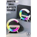 Bluetooth Speaker 15W Wireless Fast Charging LED Night Light