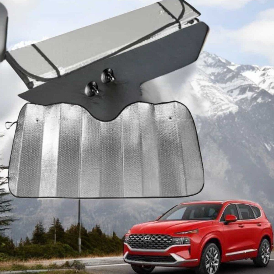 Auto Sunshade Heat Preventive Suitable for All Vehicle Types Auto Sunshade Heat Preventive Suitable for All Vehicle Types
