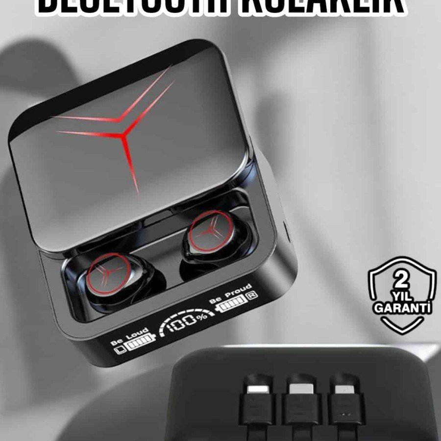 Bluetooth Headset New Generation Headset with Bluetooth Connection and Powerbank Bluetooth Headset New Generation Headset with Bluetooth Connection and Powerbank