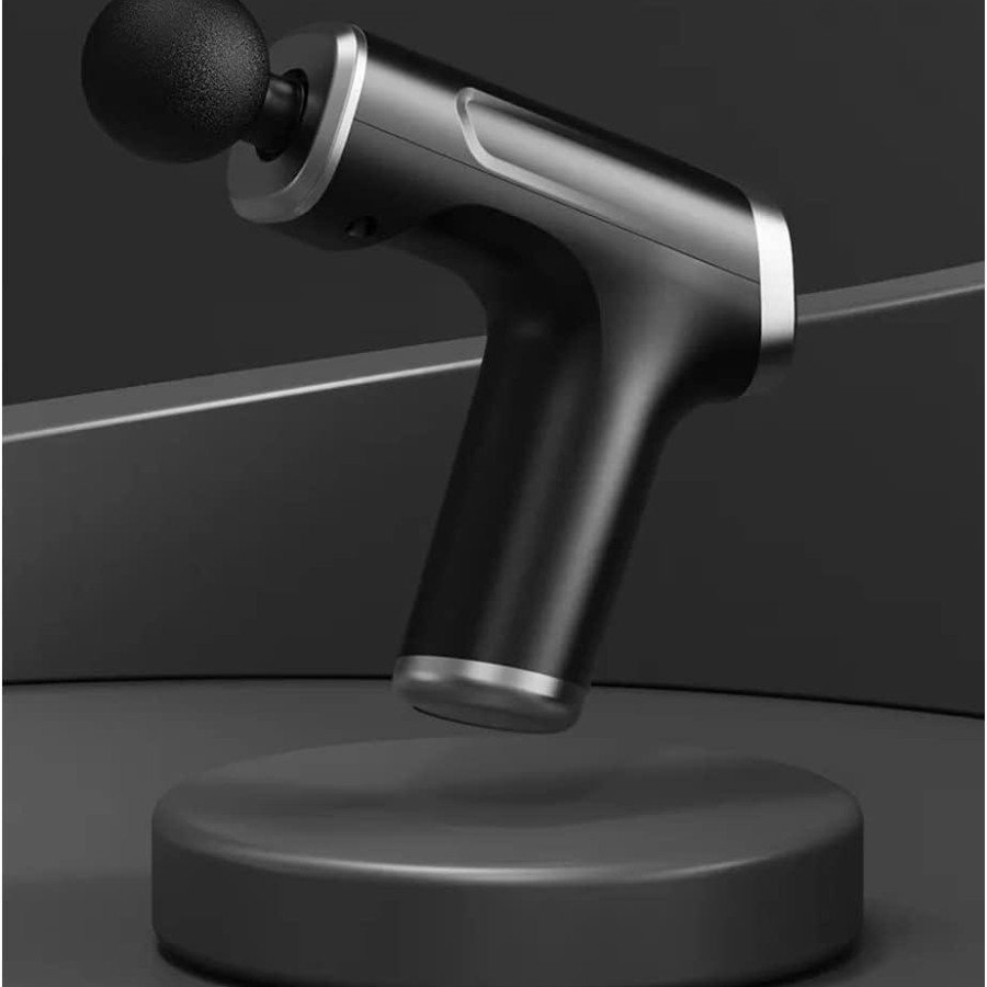 Rechargeable Pulsed Massage Gun for Muscle and Body Pains with 4 Heads