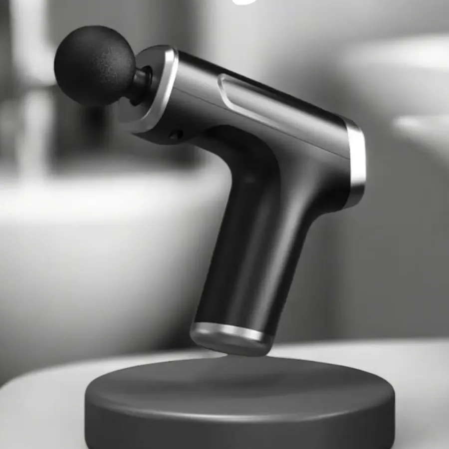 4 Head Pulsed Rechargeable Massage Gun Wireless 4 Head Pulsed Rechargeable Massage Gun Wireless
