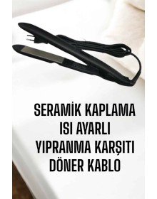 Hair Straightener Anti-Wear Keratin Care Ceramic Coating