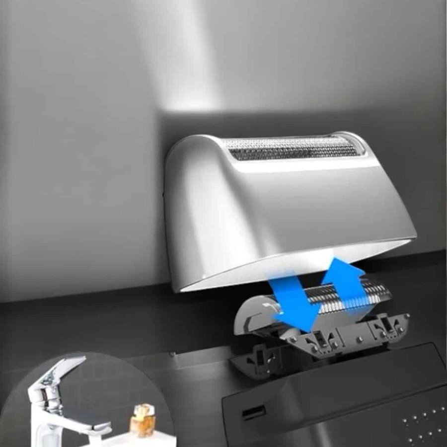 Wireless Portable Shaver Suitable for Wet and Dry Use Wireless Portable Shaver Suitable for Wet and Dry Use