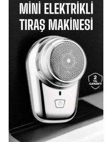 Travel Shaver Portable Wireless Mini Stainless Steel