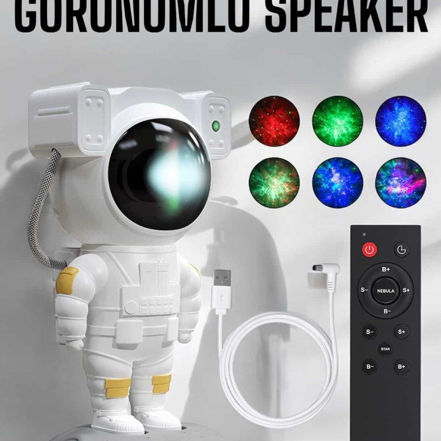 Astronaut Looking Projection Speaker Portable Astronaut Looking Projection Speaker Portable