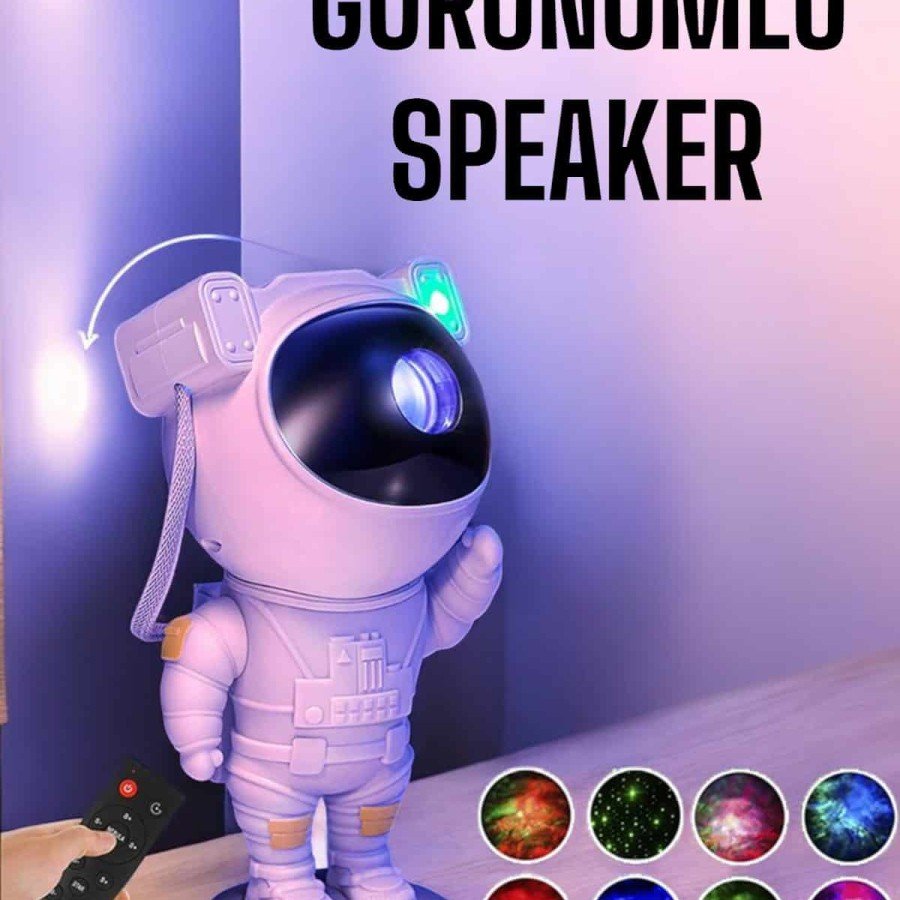 Astronaut Bluetooth Speaker Sky Projector Night Light