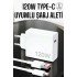 120W Charger Type-C Compatible Turbo Charger
