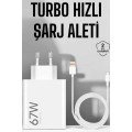 Charger 67W Fast Charging Turbo Type-C Compatible Charging Adapter Cable Charger 67W Fast Charging Turbo Type-C Compatible Charging Adapter Cable