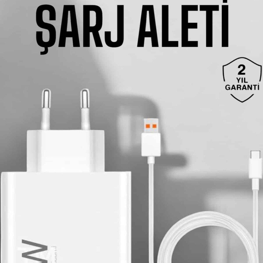 Charger 67W Fast Charging Turbo Type-C Compatible Charging Adapter Cable Charger 67W Fast Charging Turbo Type-C Compatible Charging Adapter Cable