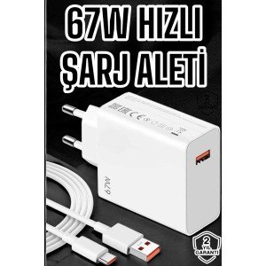 67W Charger Turbo Fast Type-C Charging