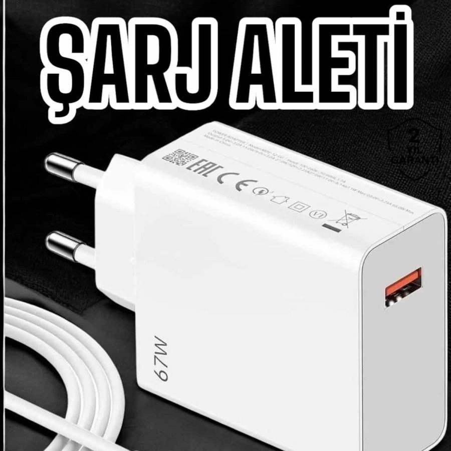 67W Charger Turbo Fast Type-C Charging