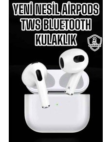 3rd Generation TWS Bluetooth Headset with Microphone ANC Feature Touch Control