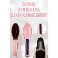 Blow Dryer Effective Hair Straightener Comb Anti-Fragment Swivel Cord Heat Adjustable
