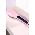 Hair Straightener Comb Heat Adjustable Anti-Damage Straightener Blow Dryer Comb