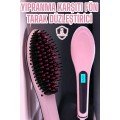 Blow Dryer Effective Hair Straightener Comb Anti-Fragment Swivel Cord Heat Adjustable
