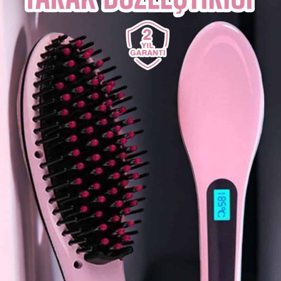 Blow Dryer Effective Hair Straightener Comb Anti-Fragment Swivel Cord Heat Adjustable