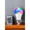 Color Changing RGB LED Light Bulb A+Enerji 15 Watt LED Light