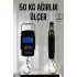 Weight Meter 50 Kg Hand Scale Hand Scale Battery Powered LED Screen