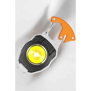Flashlight Lighter Lid Opening Whistle Screwdriver Emergency Set