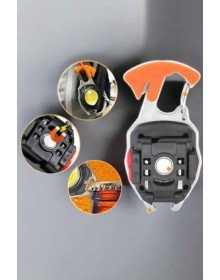 Flashlight Emergency Light Set Screwdriver Whistle Cover Opening Camping Lamp