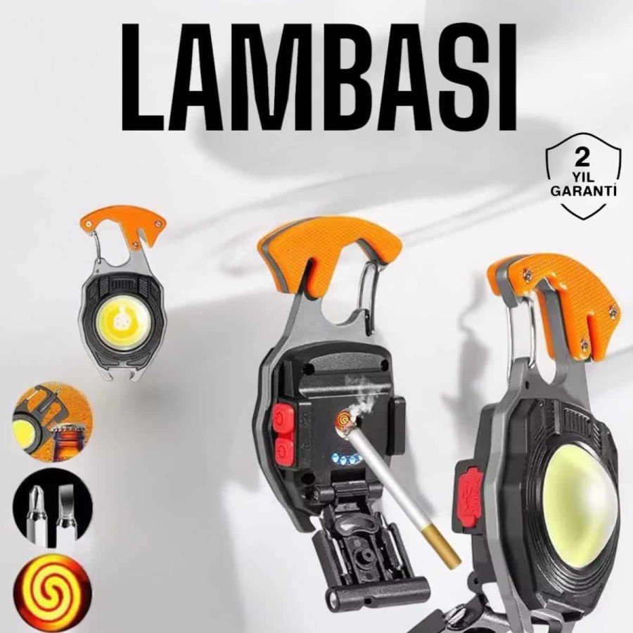 Flashlight Emergency Light Set Screwdriver Whistle Cover Opening Camping Lamp Flashlight Emergency Light Set Screwdriver Whistle Cover Opening Camping Lamp