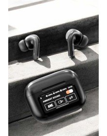 Wireless Bluetooth Headset with Display, Long Charging Time, ANC Supported