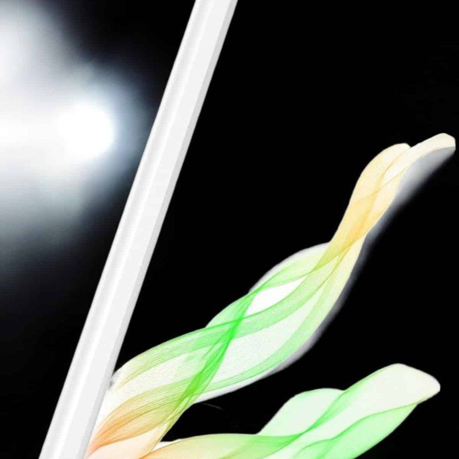 Touch Pen White Rechargeable Spare Tip Android and iOS Compatible